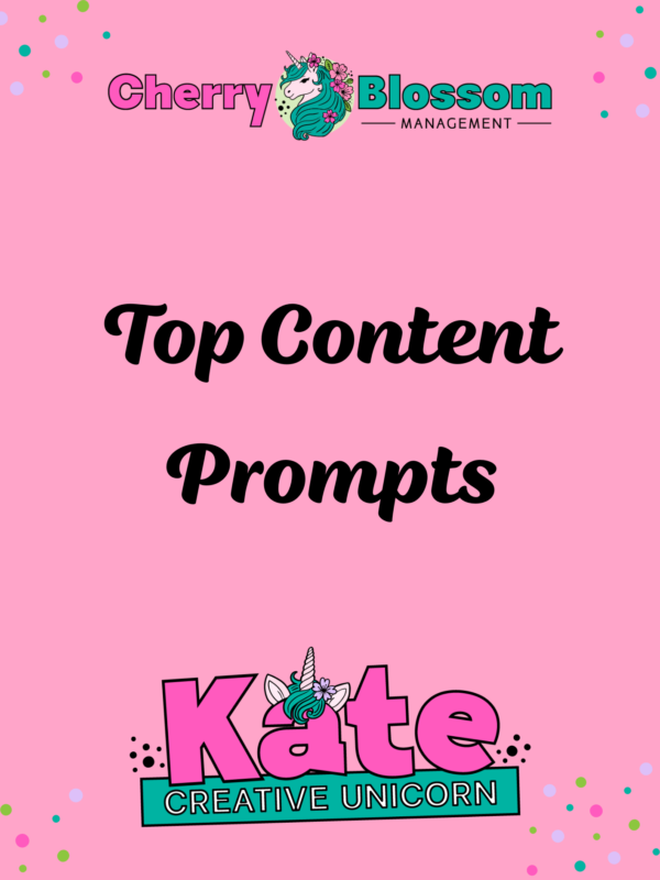 Top Content Prompts Cherry Blossom Management